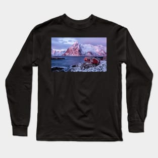 January Morning in Pink Long Sleeve T-Shirt